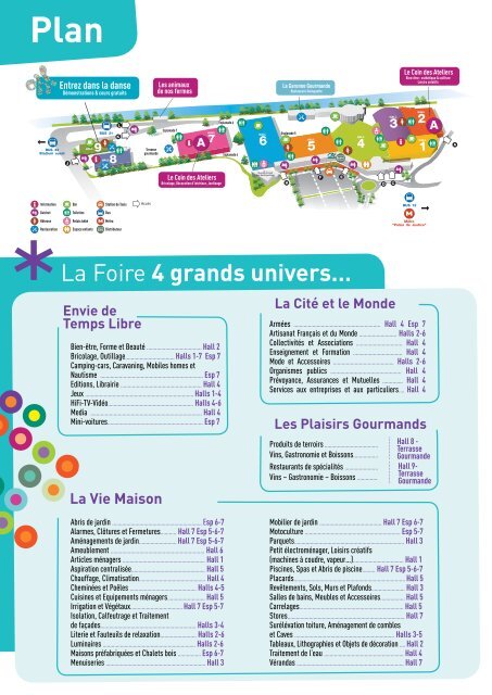 Plan - Parc des Expositions de Toulouse