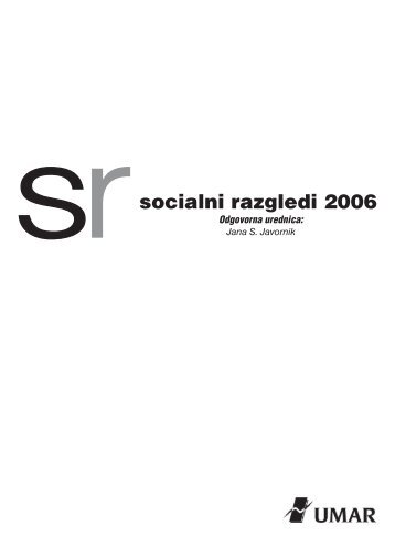 socialni razgledi 2006 - UMAR