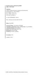 Working papers published by IMAD ISSN: 1318-1920 ... - UMAR