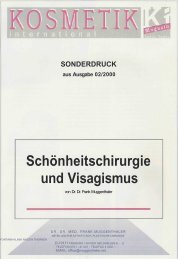 Schönheitschirurgie und Visagismus - Fontanaklinik Freiburg Dr.Dr ...