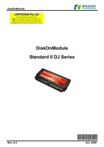 PDF Datasheet - Unitronix