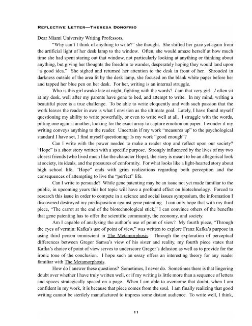 Best of Miami Portfolios 2001 - Units.muohio.edu