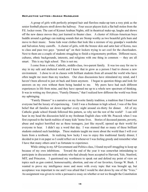 Best of Miami Portfolios 2001 - Units.muohio.edu