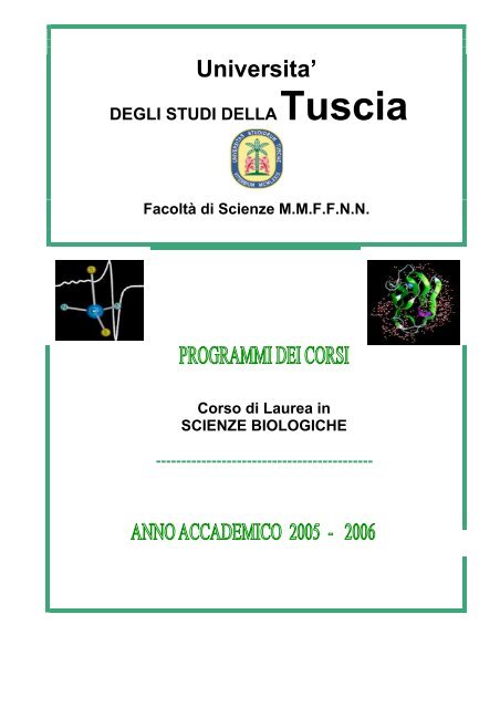 laboratorio di informatica - UniversitÃ  degli Studi della Tuscia