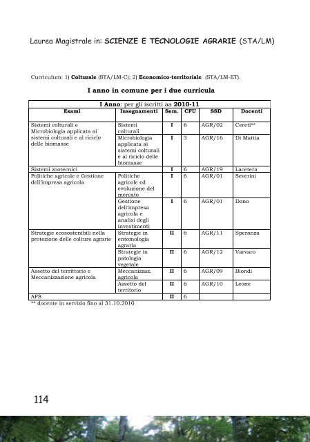 GUIDA DELLO STUDENTE - UniversitÃ  degli Studi della Tuscia