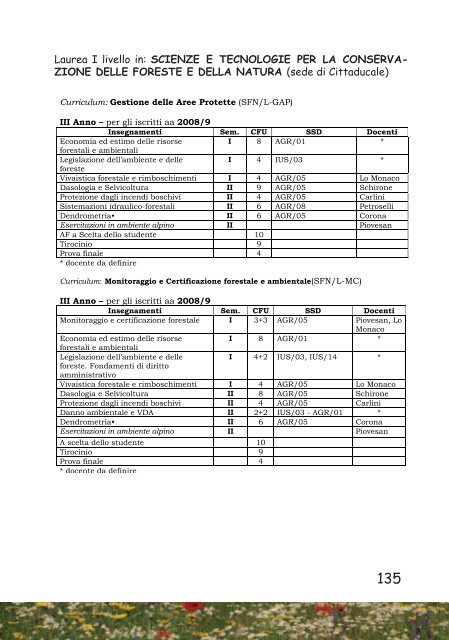 GUIDA DELLO STUDENTE - UniversitÃ  degli Studi della Tuscia