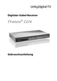 Bedienungsanleitung Horizon Hd Receiver Stand Unitymedia
