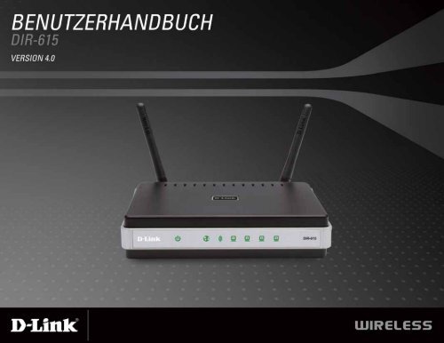 Benutzerhandbuch WLAN-Router D-Link DIR-615 - Kabel BW