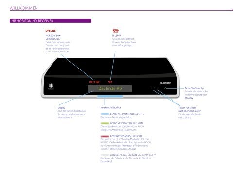 Bedienungsanleitung Horizon HD Receiver (Stand ... - Unitymedia