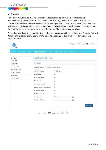 Benutzerhandbuch TC7200 (PDF) - Unitymedia