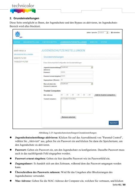 Benutzerhandbuch TC7200 (PDF) - Unitymedia