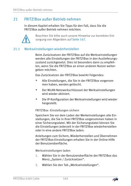 FRITZ!Box 6360 Cable - Unitymedia