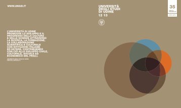 UNIUD ITA 2013.pdf - UniversitÃ  degli studi di Udine