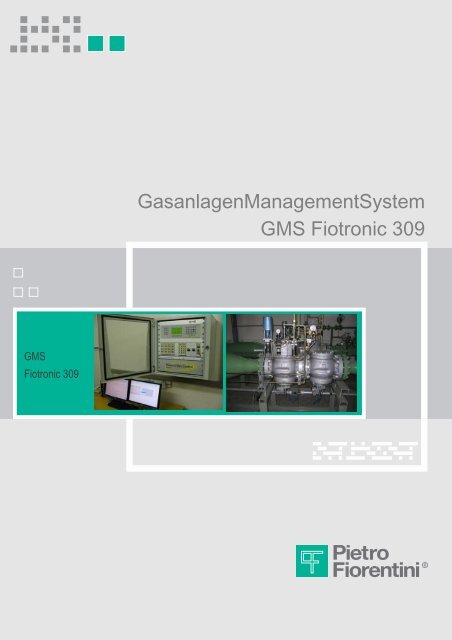 Gasanlagenmanagementsystem GMS Fiotronic 309 - Pietro Fiorentini