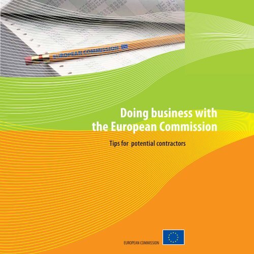 Doing business with the European Commission (Tips for potential ...