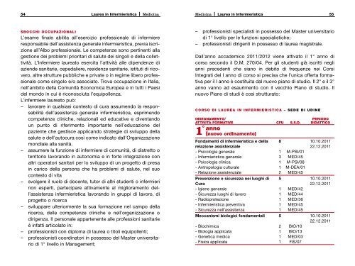 Medicina - UniversitÃ  degli studi di Udine