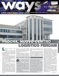 PADOVA, NUOVO CENTRO LOGISTICO FERCAM - Fercam Logistics