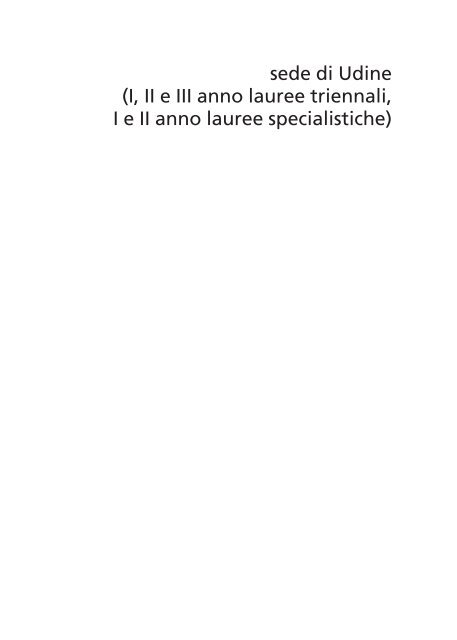 â¢GUIDA ECONOMIA 07-08 - UniversitÃ  degli studi di Udine