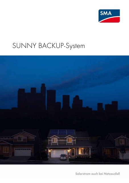 Sunny Backup-System - Solarstrom auch bei Netzausfall