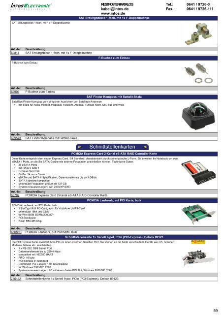 hier klicken - ca. 14MB - INTOS ELECTRONIC AG