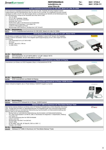 hier klicken - ca. 14MB - INTOS ELECTRONIC AG