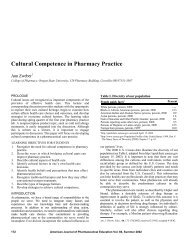 Cultural Competence in Pharmacy Practice.pdf - pharmacy304