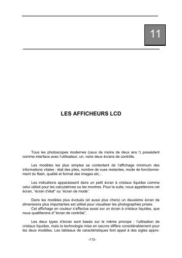 LES AFFICHEURS LCD - Pedagogie 2nd degré