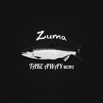 Restaurant Zuma, Take Away Menu 