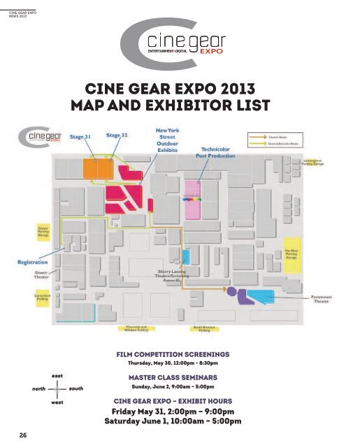 NEWS 2013 - Cine Gear Expo