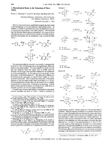 J. Am. Chem. SOC. 1983, 105, 660 - Broad Institute