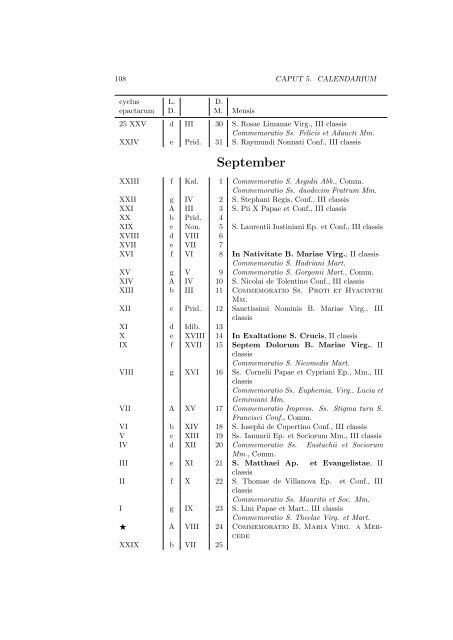 Caput 1 Rubricae generales