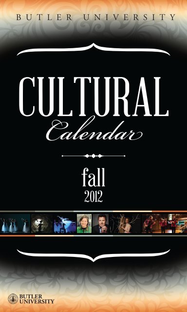 Cultural Calendar Butler University