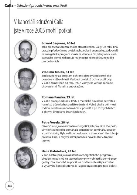 ke staÅ¾enÃ­ (pdf, 481 kB) - Calla