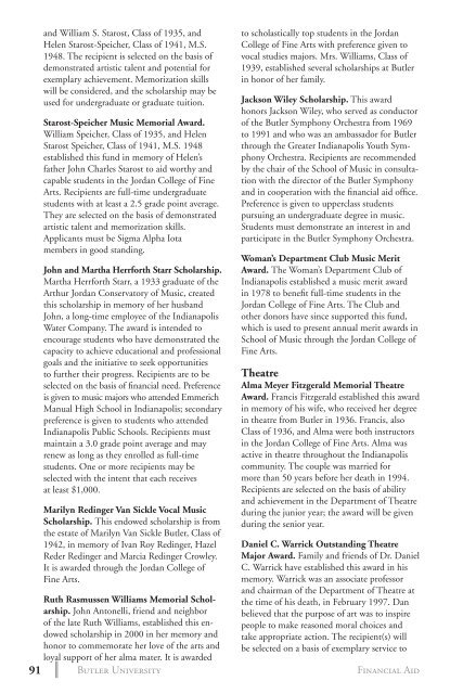 2 0 1 3 bulletin - Butler University