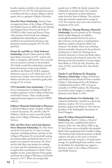 2 0 1 3 bulletin - Butler University