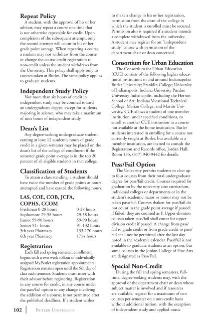 2 0 1 3 bulletin - Butler University