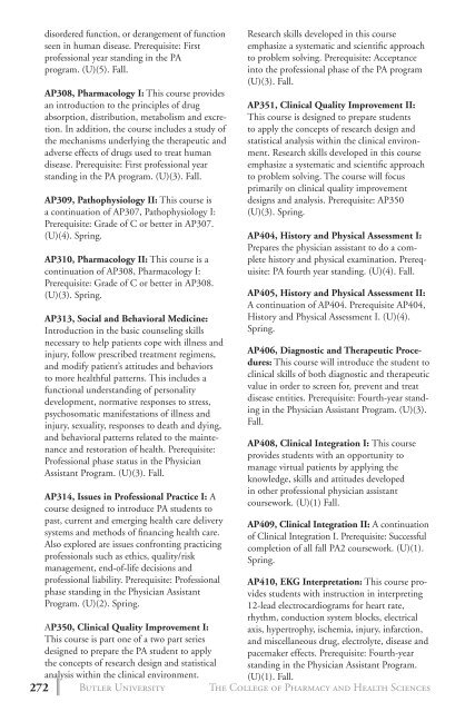 2 0 1 3 bulletin - Butler University