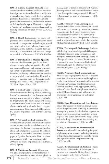 2 0 1 3 bulletin - Butler University