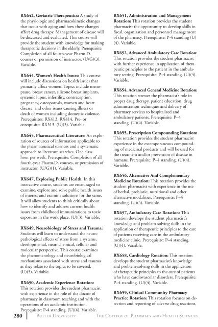 2 0 1 3 bulletin - Butler University