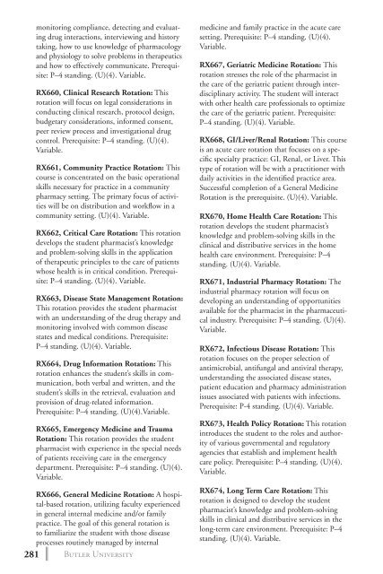 2 0 1 3 bulletin - Butler University