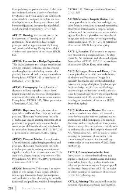 2 0 1 3 bulletin - Butler University