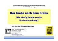 Der Krebs nach dem Krebs - Frauenselbsthilfe nach Krebs ev