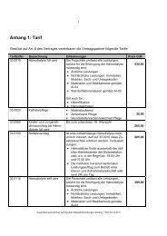 Anhang 1: Tarif - Hplus