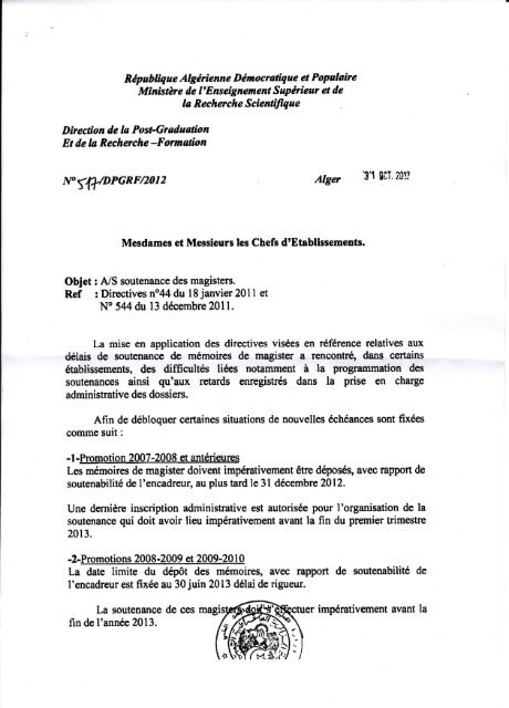 A/S Soutenance Magister