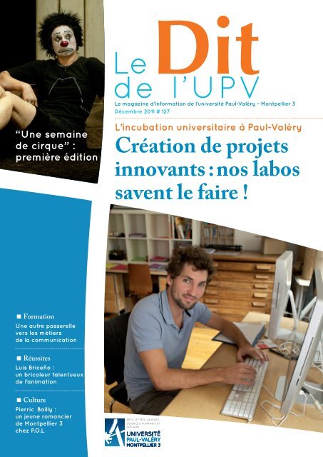 Le Dit de l'UPV n° 127 - Université Paul Valéry