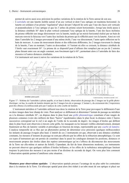 Instruments astronomiques - UniversitÃ© Lille 1