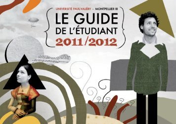 Le guide de l'étudiant 2011-2012 - Université Paul Valéry