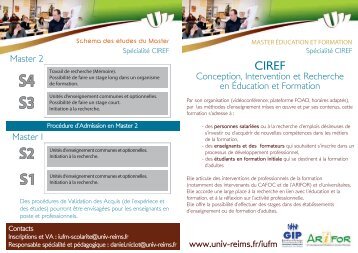 ciref - UniversitÃ© de Reims Champagne-Ardenne