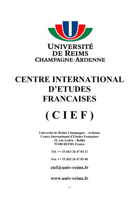 centre international sejour et rencontre reims