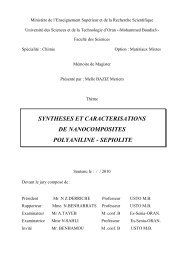 Baziz Meriem magister.pdf - UniversitÃ© des Sciences et de la ...